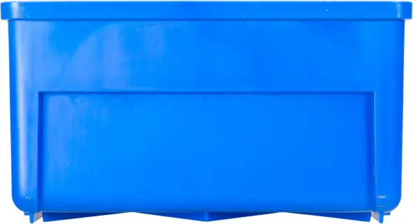 Контейнер полочный пластиковый, 400x185x100 мм, 7.4 л, синий [6003]