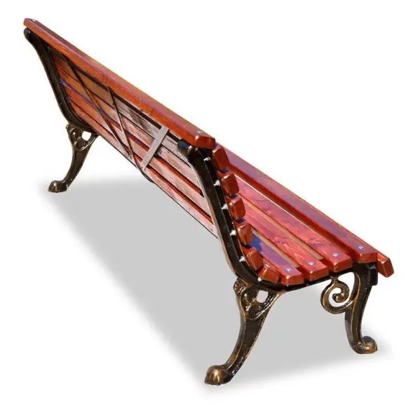 Скамейка чугунная «Нева» 3,0 м (3 опоры)