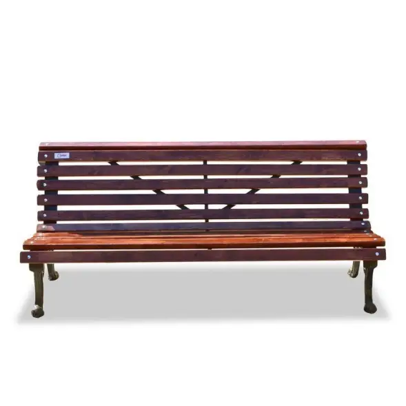 Скамейка чугунная «Нева» 3,0 м (3 опоры)