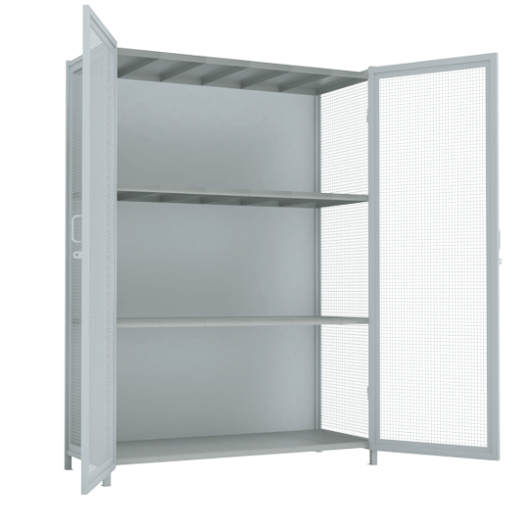 Стеллаж с дверьми СТ-600 2500x1800x750 [14754]