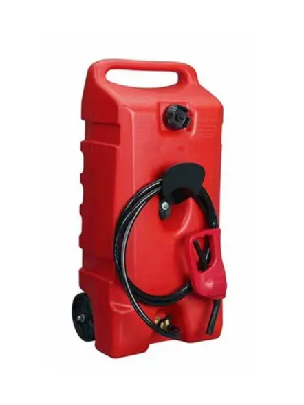 DTK-53 - Мобильный резервуар 53 л для топлива, керосина и ДТ, мех. пистолет с сифонным насосом