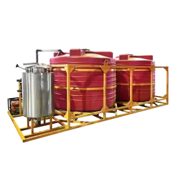 Мобильный растворный узел 2" 10000 л (2х5000 л)