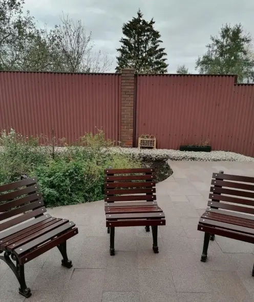 Скамейка чугунная «Классика» 3,0 м (3 опоры)