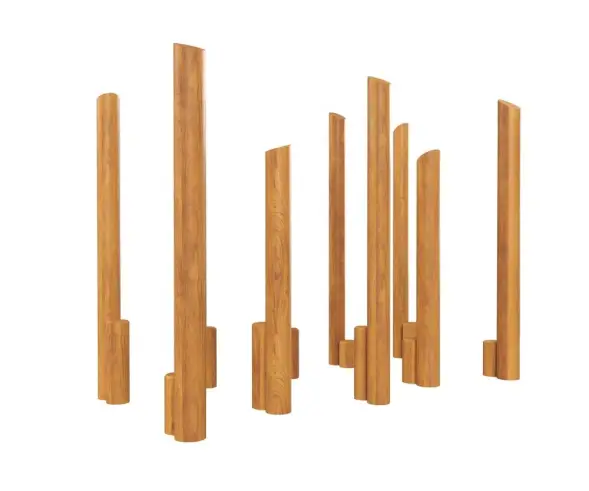 Балансировочные бревна HARDWOOD «Такмау»