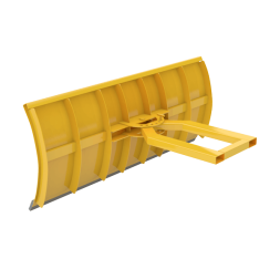 Ручной отвал ручной 2500 мм для вилочного погрузчика [11155]