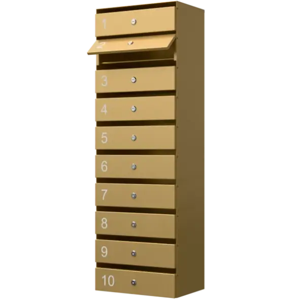 Почтовый ящик 10-секционный серия Ультра [12155]