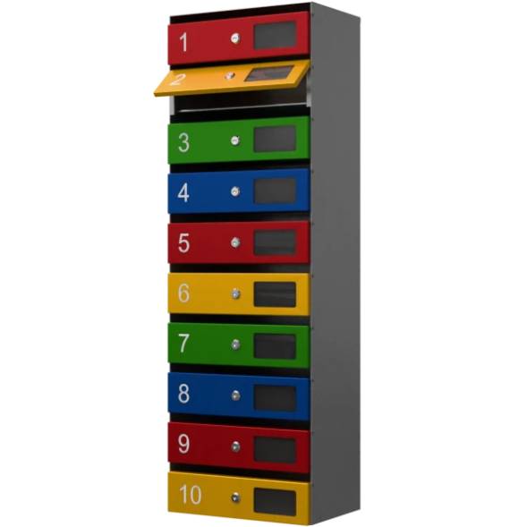 Почтовый ящик 10-секционный серия Ультра [12155]