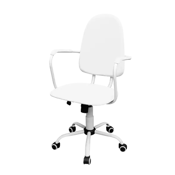 Кресло для персонала КР14(1) белое [11256]