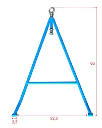 Сани волокуши 2200 с отбойником и накладками
