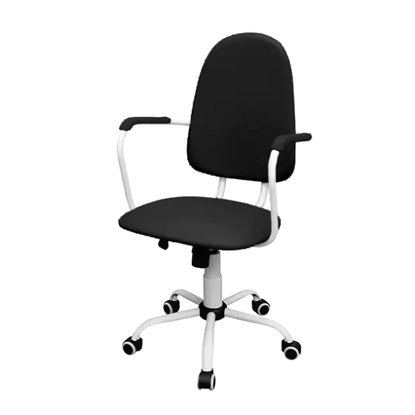 Кресло для персонала КР14(1) черное [11257]