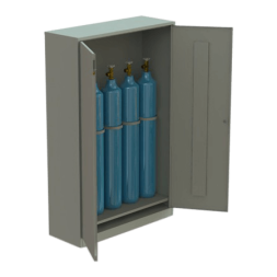 Шкаф для 5 кислородных баллонов емкостью 10 л [12657]