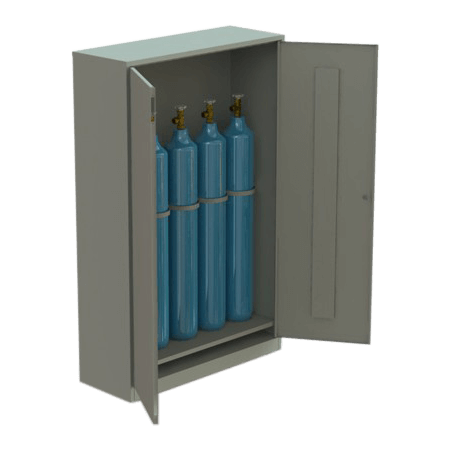 Шкаф для 5 кислородных баллонов емкостью 10 л [12657]