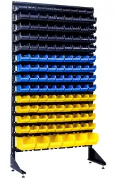 Стеллаж с пластиковыми ящиками 1801-1/12/1 CH-Kombo