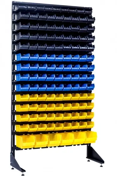 Стеллаж с пластиковыми ящиками 1801-1/12/1 CH-Kombo