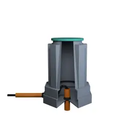 Кессон 1000 л (высота 1350 мм)