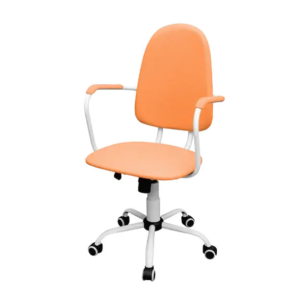 Кресло для персонала КР14(1) оранжевое [11259]