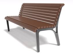 Скамейка чугунная Архимед-0,6м