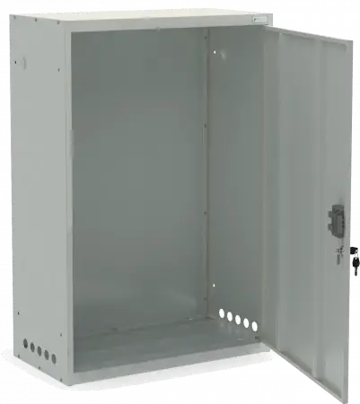 Шкаф для газовых баллонов ШГР 50-2 1100x740x385 мм Светло-серый