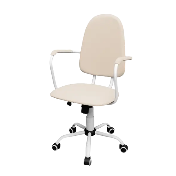 Кресло для персонала КР14(1) кремовое [11260]