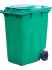 Мусорный контейнер пластиковый 360 литров [11660]