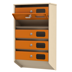 Ящик почтовый на 5 квартир серия Базис Элит  [11760]