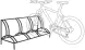 Велопарковка VELO-4 6 мест