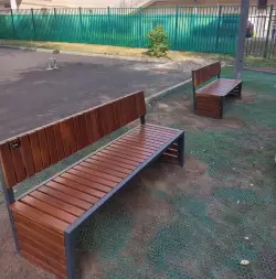 Скамейка стальная «Вижен» 1,5 м