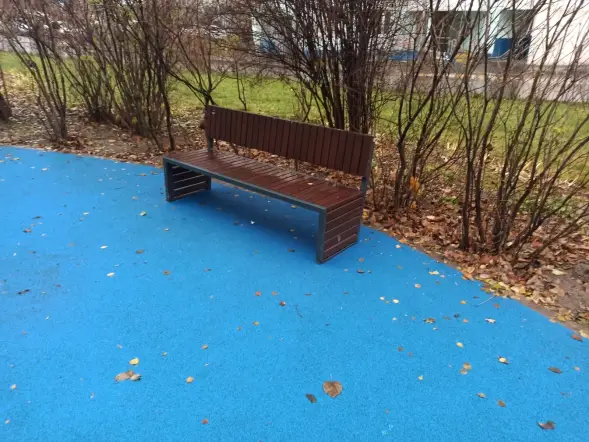 Скамейка стальная «Вижен» 1,5 м