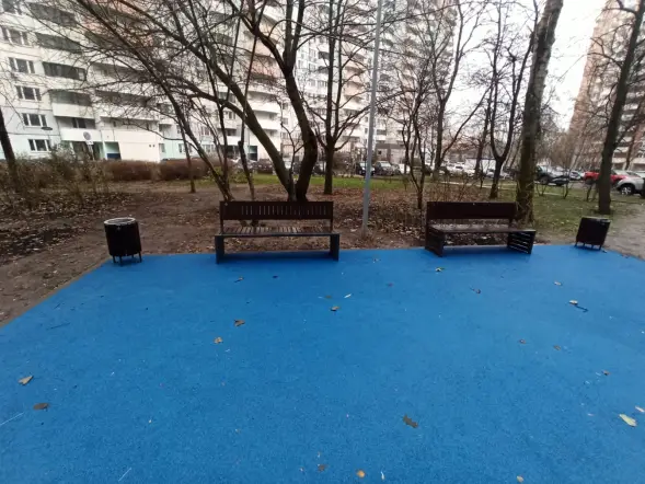 Скамейка стальная «Вижен» 1,5 м