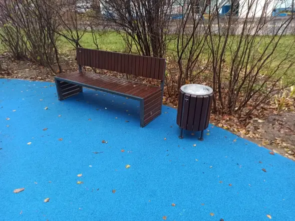 Скамейка стальная «Вижен» 1,5 м