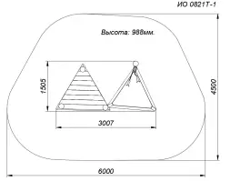 Песочница HARDWOOD «Протарас»