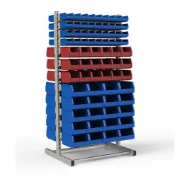 Стеллаж двусторонний №140 (1835х950х760)