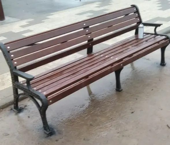 Скамейка чугунная «Ретро стиль» 3,0 м (3 опоры)