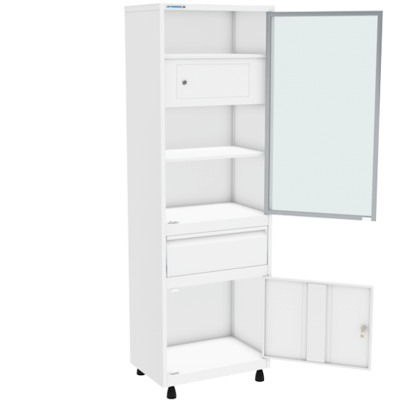 Шкаф медицинский ШМС-1-А-Т-Р-1 [10862]