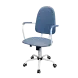 Кресло для персонала КР14(1) синие [11262]