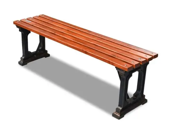 Банкетка чугунная «Ладья» 3,0 м (3 опоры)