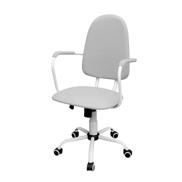Кресло для персонала КР14(1) светло-серое [11263]