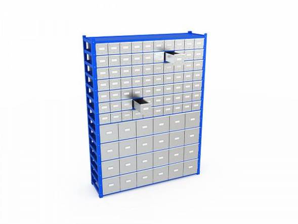 Система хранения с выдвижными ящиками ДВК BOXES M 2000.1500.400.M70B24