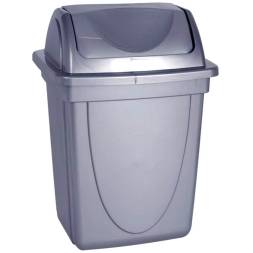 Корзина для бумаг с плавающей крышкой, 12 литров STAMM