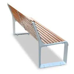 Скамейка алюминиевая «Варшава» 0,6 м (кресло)