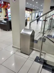 Урна для торговых центров КРИСТАЛЛ, 90 литров