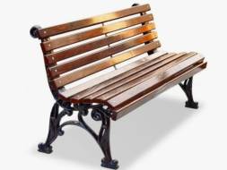 Скамейка чугунная Восток / Элегия-1,5м