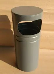 Урна Комус, 250х600 мм, кольцо под пакет, 19 л