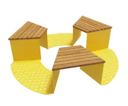 Скамейка вокруг дерева «Эраунд 3»