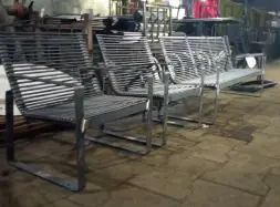 Скамейка стальная «Глория»