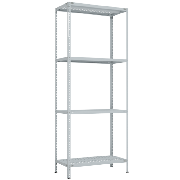 Стеллаж металлический с перфорированными полками 2500x1000x500 [13666]