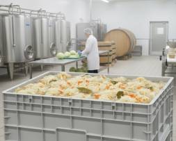 Крупногабаритный пластиковый контейнер Big Box на ножках, 1017х636х673 мм, серый [B-Box 1065 Mini серый]