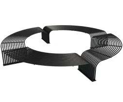 Скамейка стальная вокруг дерева «Раструм»