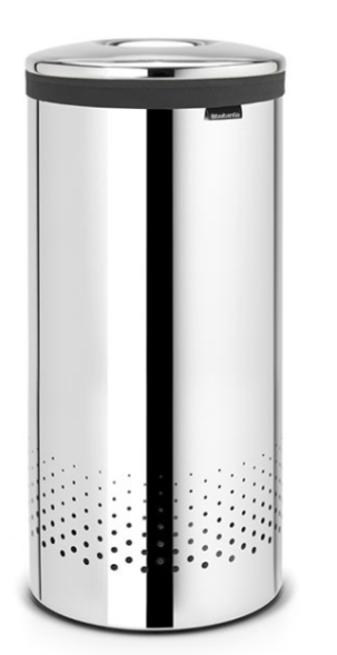 Бак для белья с металлической крышкой 35 л