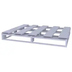 Металлический поддон ПДМ-04 1200x1000x155 мм Серый